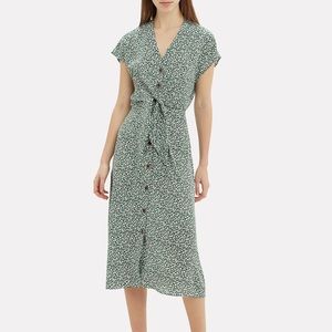Veronica Beard Giani Floral Midi Dress